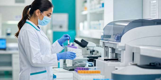 Laboratorio clinico y toma de muestras